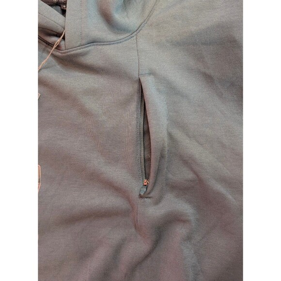 Men's VRST Pinnacle Fleece Hoodie Green Dusk - Picture 5 of 8